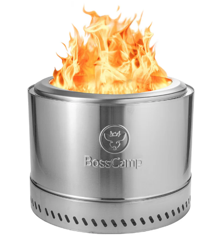 Brasero Sin Humo Fireboss Inferno 48 cm Silver