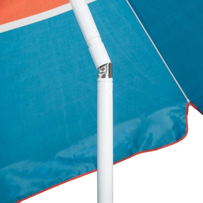 Miniatura Quitasol de Playa 2,5 Mts Dolomites 2025 - Color: Azul