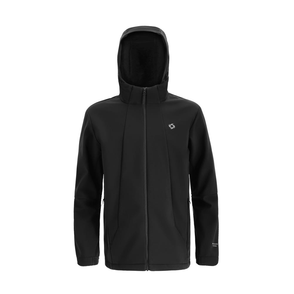 Chaqueta Cortaviento Trent Hombre Negro 