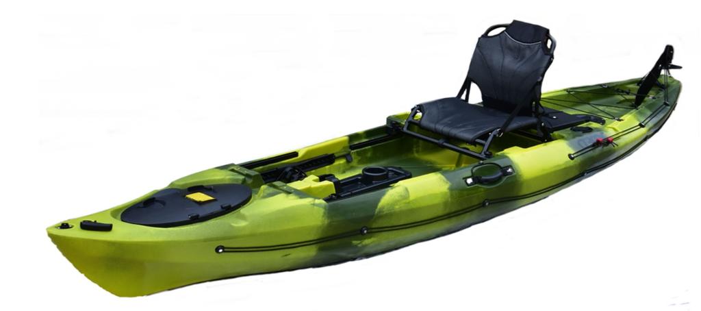 Kayak de Pesca Mirage Pro Angler 12 - Color: Amarillo Negro