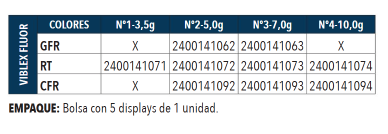 Miniatura Spinner Viblex Fluor  -