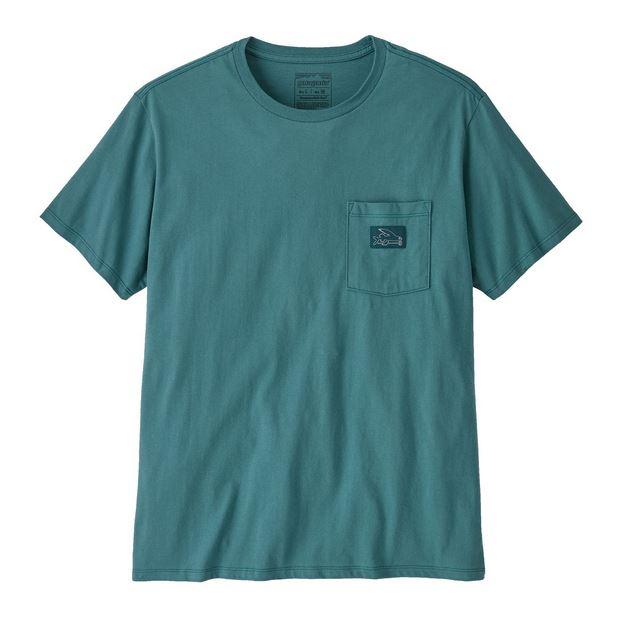 Polera Flying Fish Tides Organic Pocket T-Shirt 