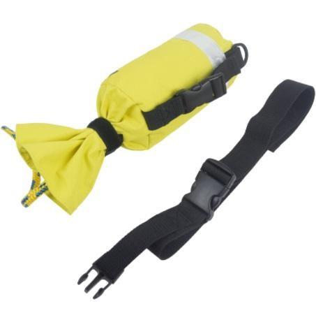 Cuerda Kayak Throw Line 15M w/Belt - Color: Negro