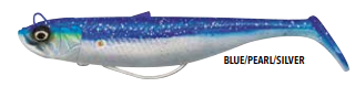 Miniatura Señielo Savage Minnow Weedless  - Color: Blue/Pearl/Silver