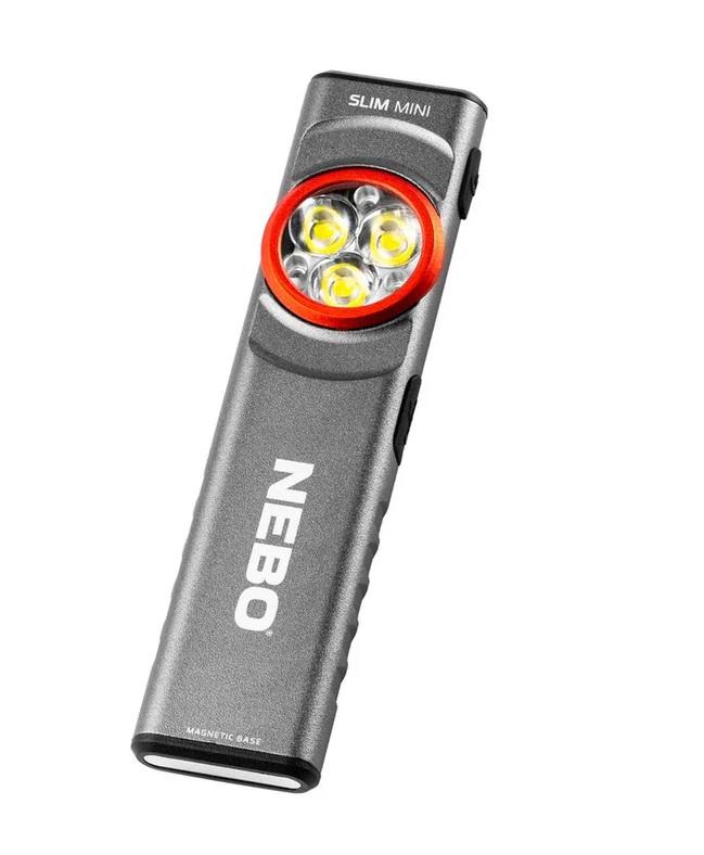 Linterna De Bolsillo Recargable Mini Slim 250 Lúmenes