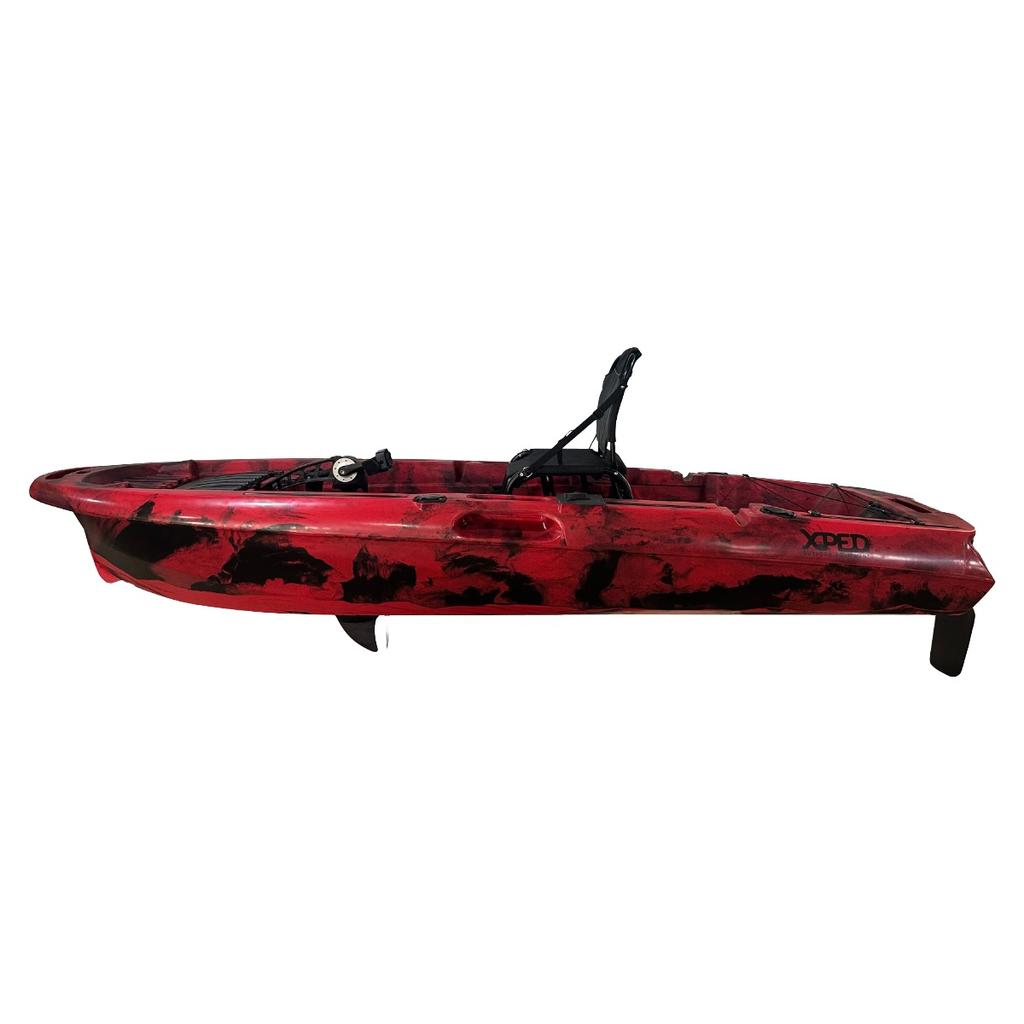 Miniatura Kayak de Pesca Steady Striker 105 XT - Color: Rojo/Negro