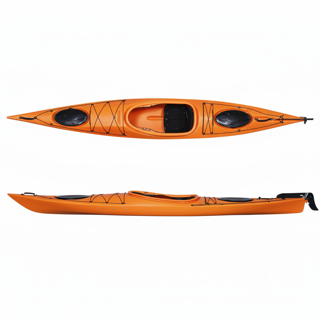Miniatura Kayak Dolphin  - Color: Naranja