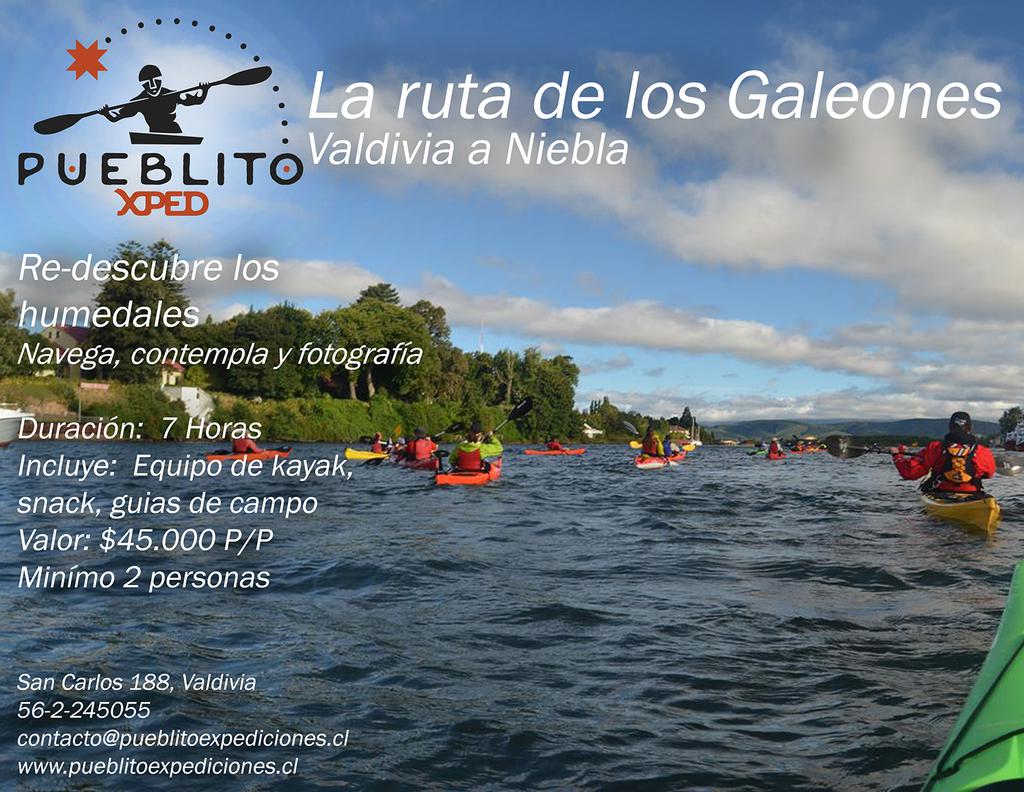 Travesía en kayak La ruta de los Galeones